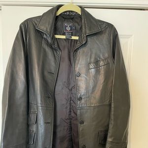 Leather jacket- black